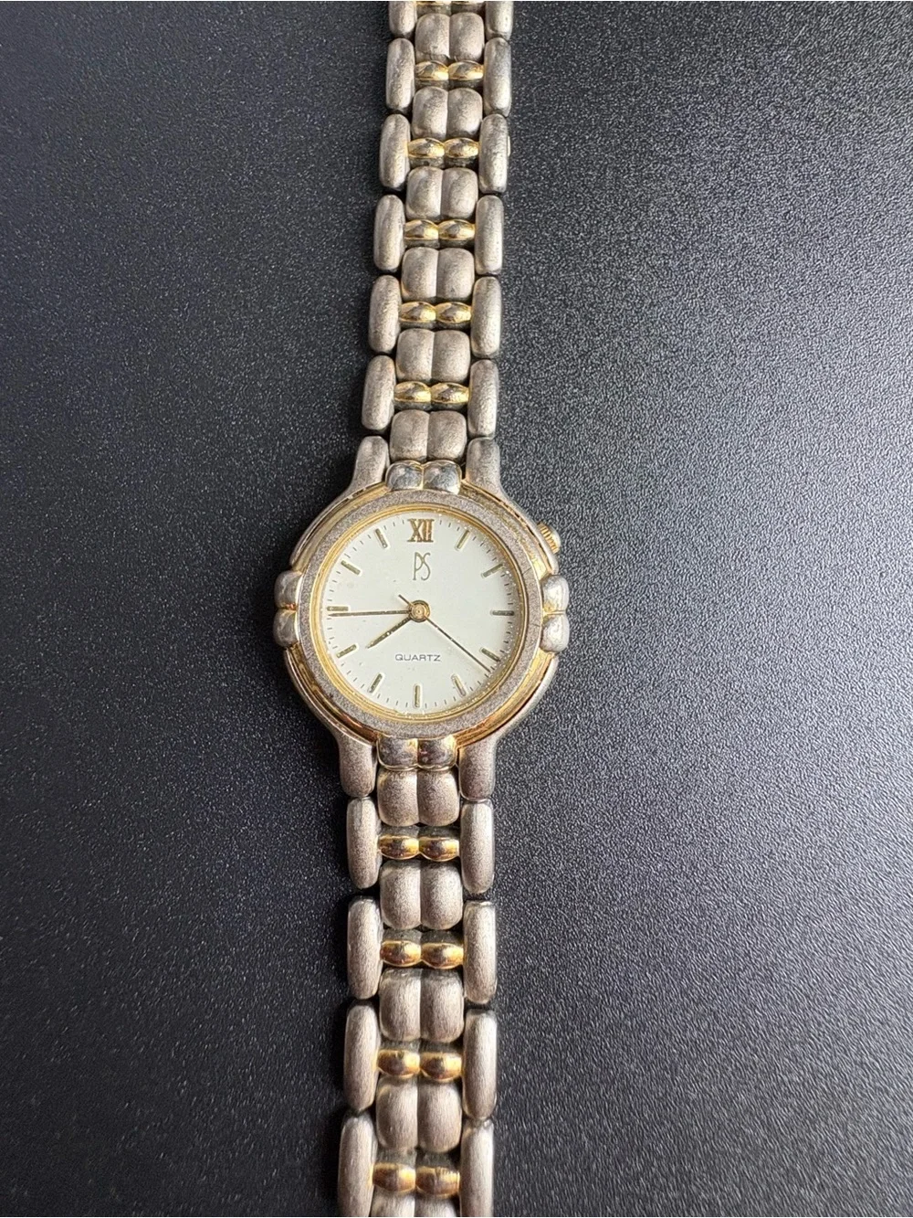 PS Paul Sebastian Women’s Vinatge Two-Tone Quartz Bracelet Watch - Silver & Gold